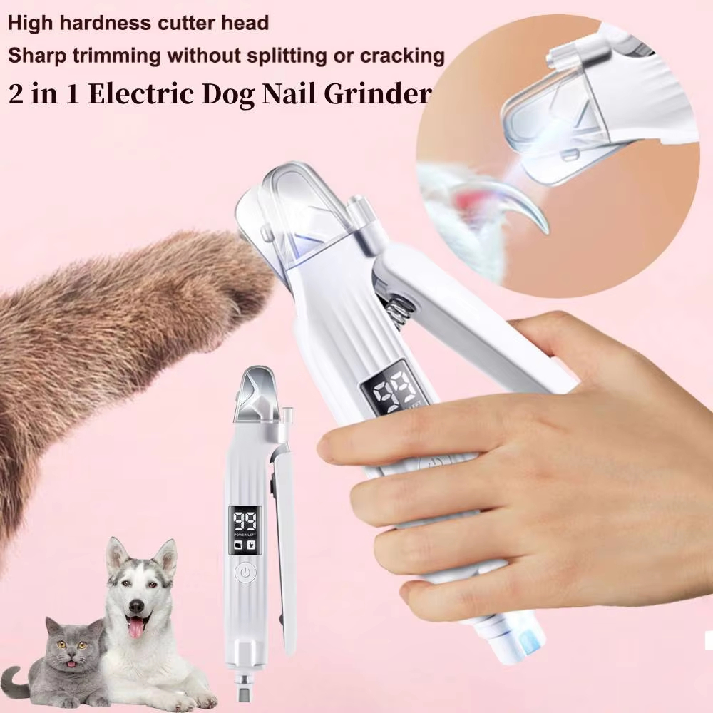 Pet Nail Grinder - Pemotong Kuku Hewan Peliharaan Elektrik 2