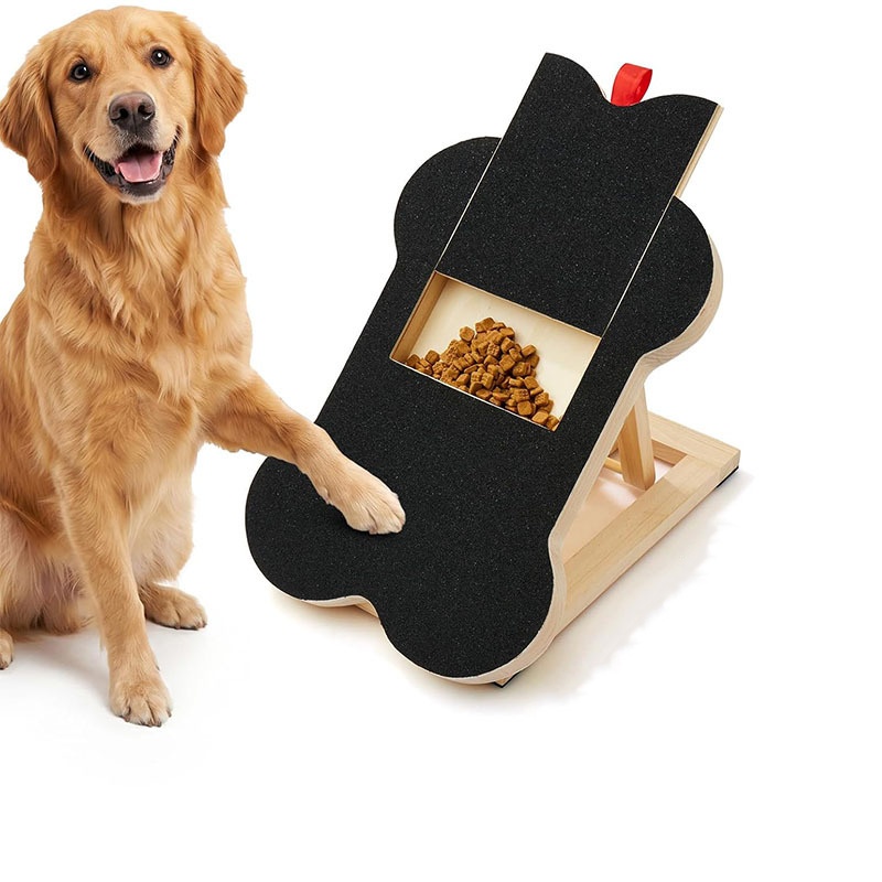 Pet Nail Grinder - Papan Pengikis Kuku Anjing Kayu dengan