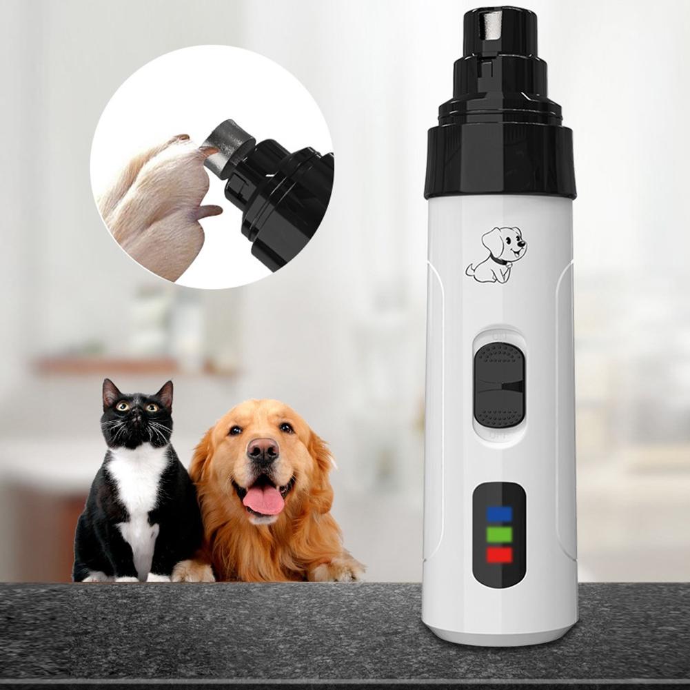Pet Nail Grinder - Penggiling Kuku Anjing Profesional Portabel, Pemotong