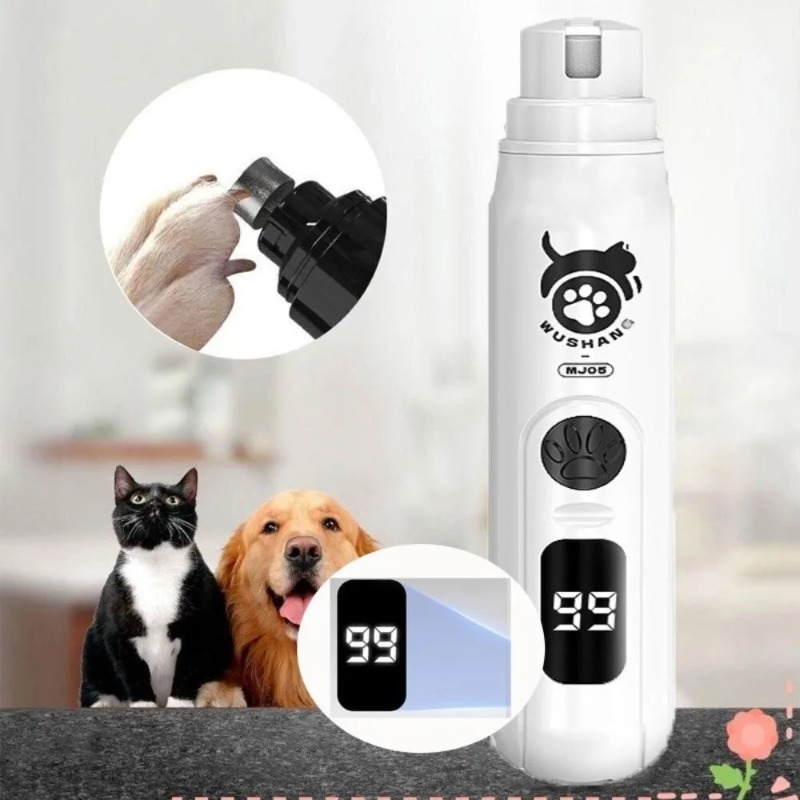 Pet Nail Grinder - Pemotong Kuku Hewan Peliharaan Besar, Alat