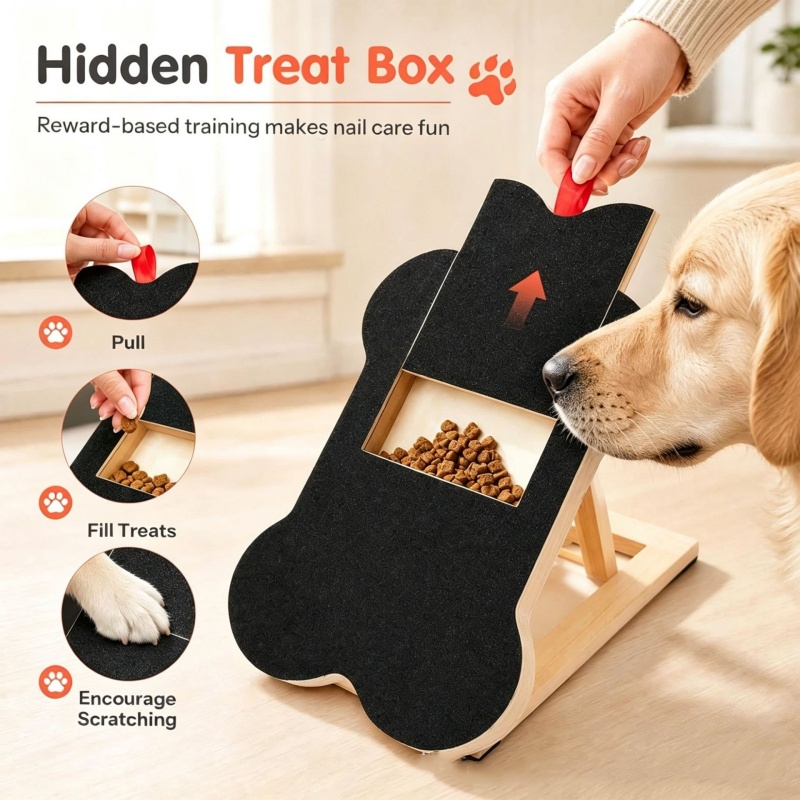 Papan Pengikis Kuku Anjing Kay - Pet Nail Grinder ulasan dan harga