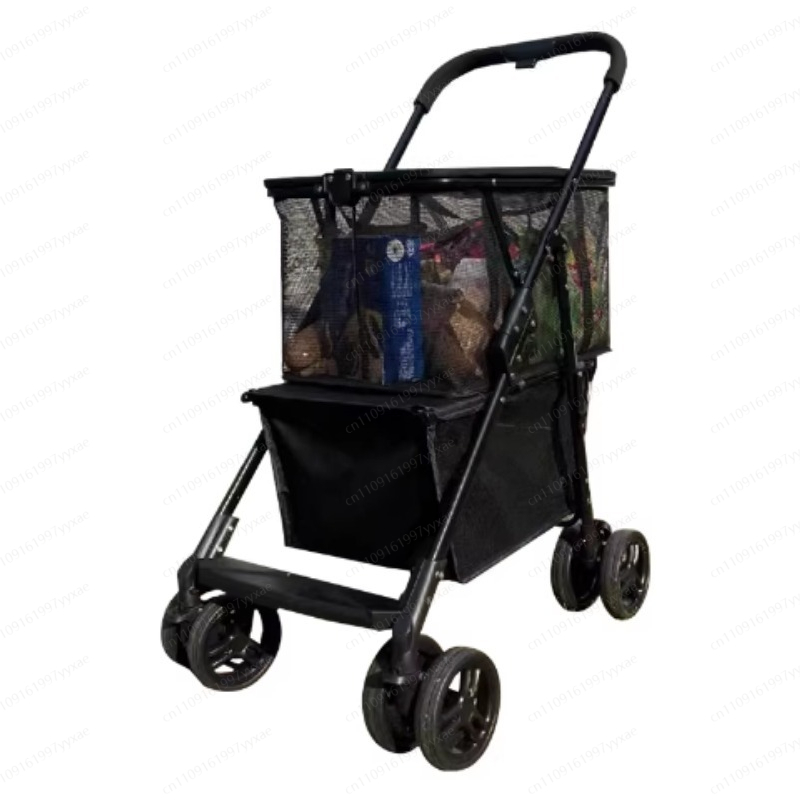 Kereta Belanja Lipat Multifung - Pet Supplies Pet Shop ulasan dan harga